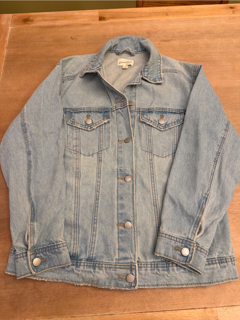 Universal Thread Light Wash Denim Jacket